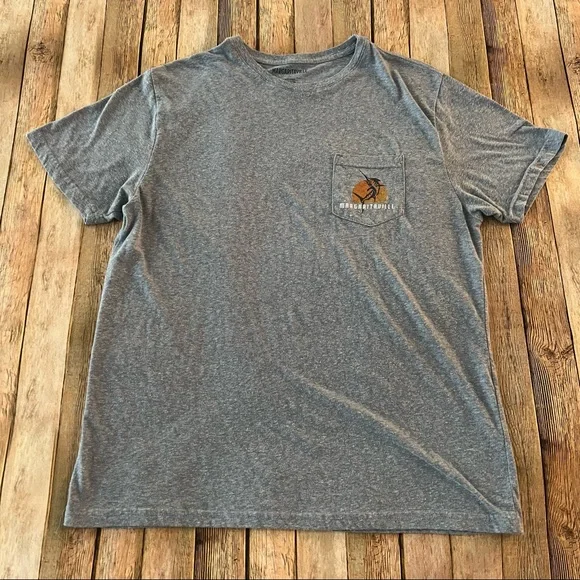 Margaritaville mens short sleeve Crewneck graphic tee shirt | size Large - Picture 6 of 10